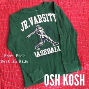 OshKosh, Boys 10, thermal Henley